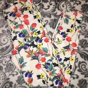 Fabletics Floral workout pants